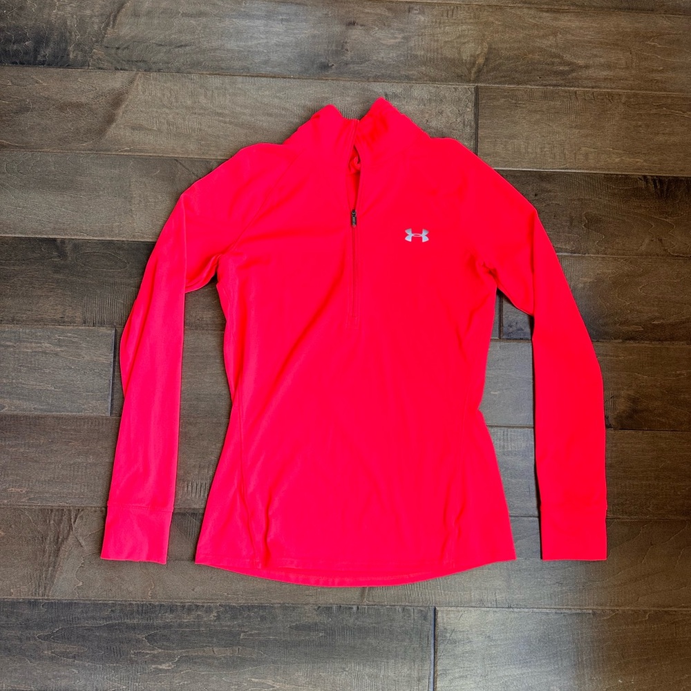 Under Armour athletic 3/4 zip top size small